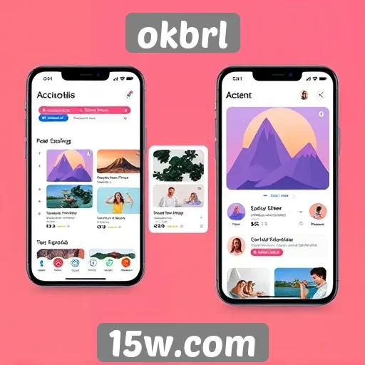 Evolução do design e interface do okbrl
